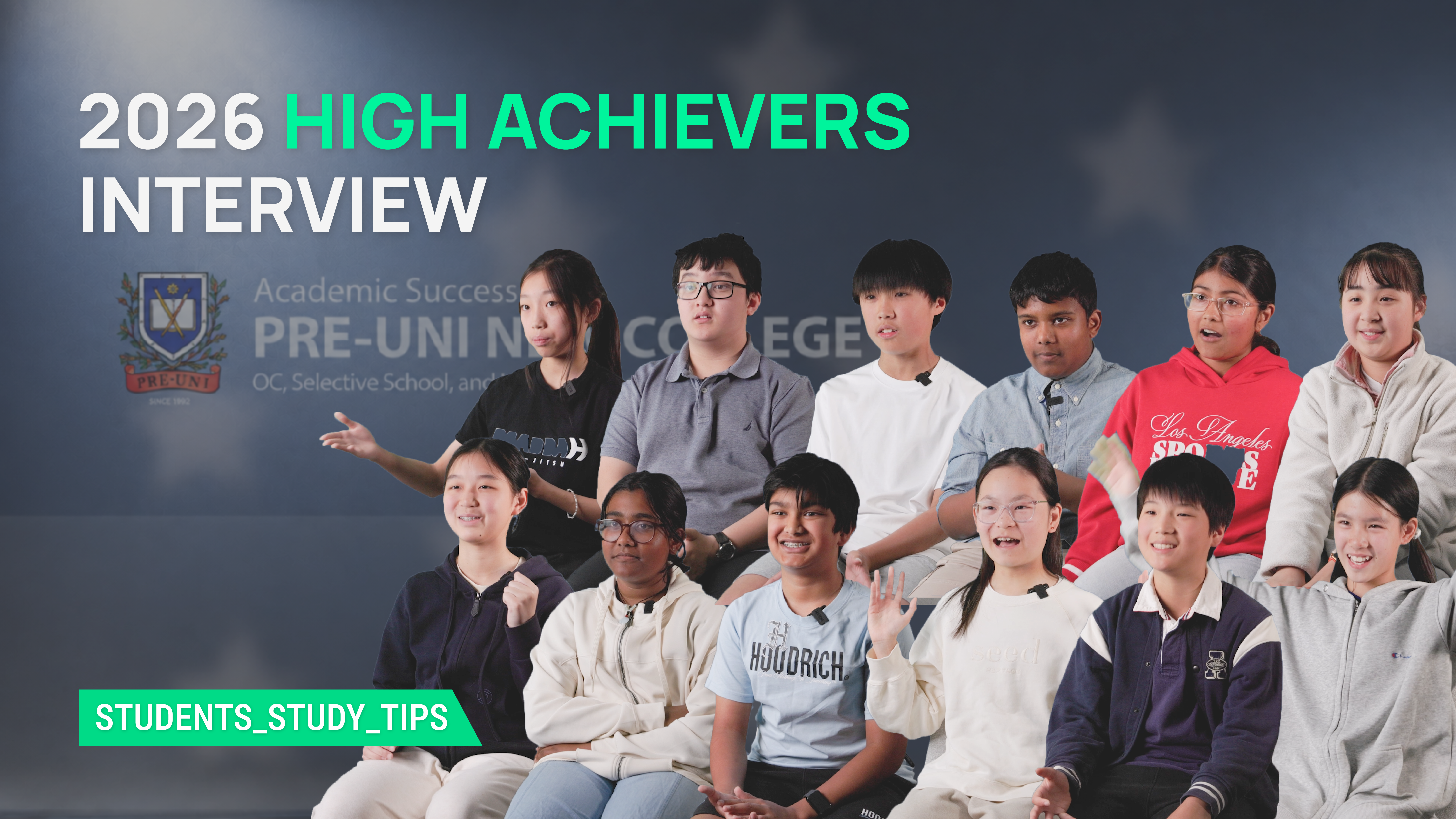 2026 Selective High School Placement Test student interviews